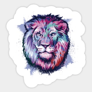 Lion wild Sticker